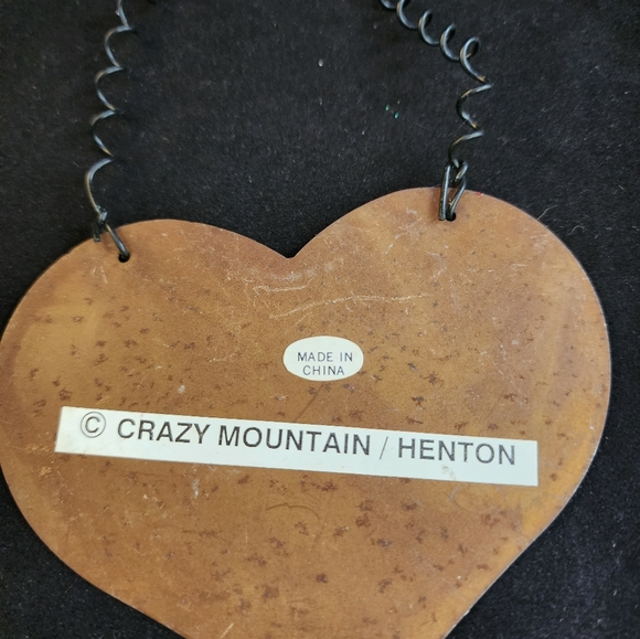 Set of 3 Rustic Country Metal Christmas Ornaments - Picture 10 of 11